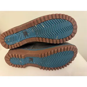 Sorel Tivoli High II winter boots women's 9.5 grey and green with blue laces thumbnail 5