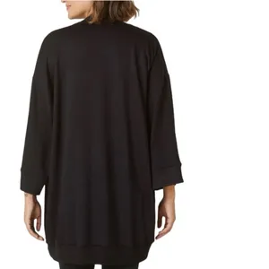 Beyond Yoga Black Open Mind Maternity Cardigan Size XS thumbnail 3