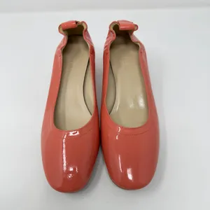Everlane‎ The Day Heel Peach Coral Patent Leather Womens Size 6 thumbnail 5