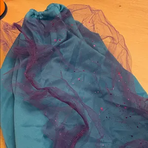 #4 Women's 2Pc Gypsy Belly Dancer 💃 Halloween 🎃 Costume Blue Purple size Medium thumbnail 9