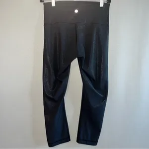 Lululemon Athletica Shimmering Black Leggings thumbnail 2