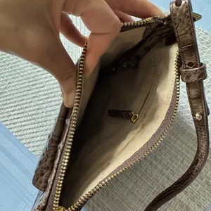 Brahmin Brown Croc Prints Crossbody Handbag thumbnail 7