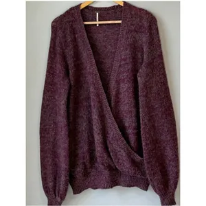 Free People Wool Blend Karina Ballerina Wrap Sweater thumbnail 2