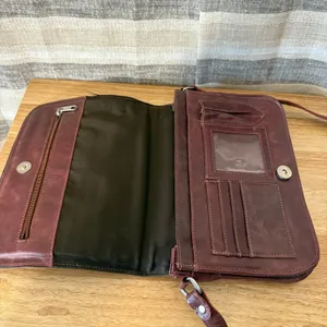 Riata Tan‎ And Brown Crossbody Purse thumbnail 6