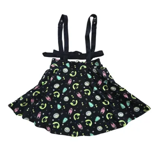 Disney NWT Nightmare Before Christmas Boogie Boys Suspender Skirt Black S‎ / M thumbnail 2