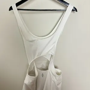 FREE PEOPLE Movement Back It Up Skortsie in White Size Medium thumbnail 7