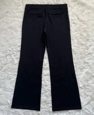 Betabrand Pants Boot-Cut Classic Dress Pant Yoga Pants Black Short Petite M thumbnail 5