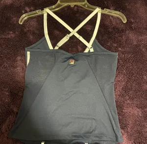FILA Navy Blue Workout Top Small thumbnail 2