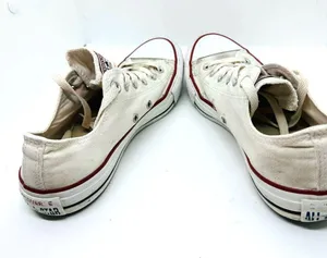 Converse Chuck Taylor All Star Blue Red Low Top Lace Up Shoes Size 8 thumbnail 4