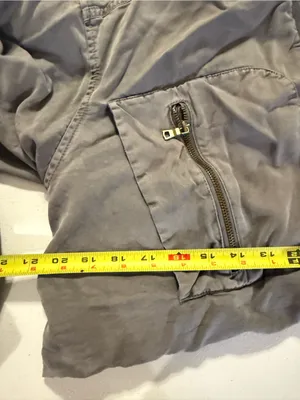 Young Fabulous & Broke Medium Fara Cropped Jacket Open Front Dolman Sleeves Gray thumbnail 7