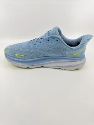 Hoka Clifton 9 Color Blue And Pink Colorway With Neon Green Accents SZ 9.5 thumbnail 5
