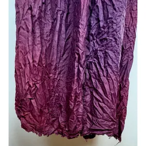 Handmade Vintage OOAK 70s Women's Boho Prairie Polka Dot Maxi Dress Sheer Size XXS thumbnail 11