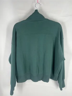 Old Navy Teal Green Dynamic Fleece Half-Zip Sweatshirt thumbnail 12