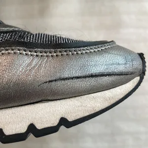 Voile Blanche leather nylon textile sneakers black silver Size‎ 37 US 7 thumbnail 14