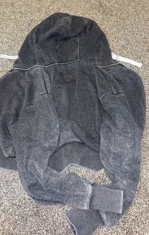 Reflex Zip Up Hoodie Gray thumbnail 2