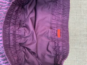 Lululemon Purple Print Tracker Short Running Size 10 thumbnail 5