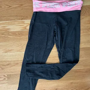 Pink Skinny Gray Leggings thumbnail 4