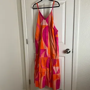Anthropologie Peixoto multi color Maxi Dress size small thumbnail 2
