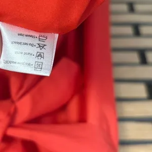 Zesica‎ Red One Shoulder Belted Ruffle Midi Dress Size XL thumbnail 10