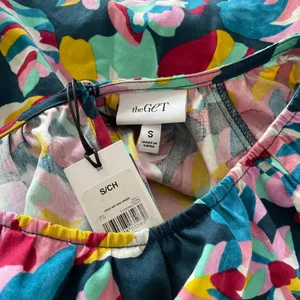 NWT new the GET print mix mini dress size small S thumbnail 3