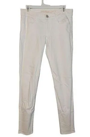 American Eagle Outfitters White Jegging Super Stretch Skinny Pant Women’s US 6 thumbnail 1