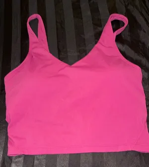 Pink Tank Top Size M thumbnail 1