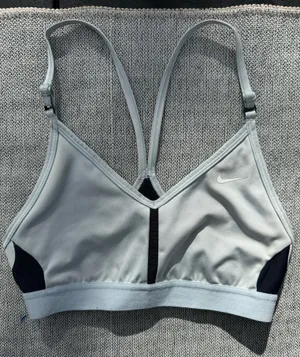 Nike Women's Light-Support Padded V-Neck Sports Bra thumbnail 1