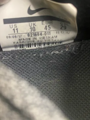 Women's NIKE AIR MAX Sequent 3 Running Shoe Black/Grey Sizes 11 thumbnail 8