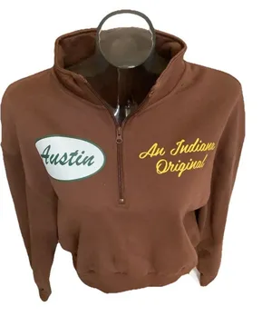 Netflix Stranger Things Size Extra Large Women’s Fleece Crop Sweatshirt. New thumbnail 1