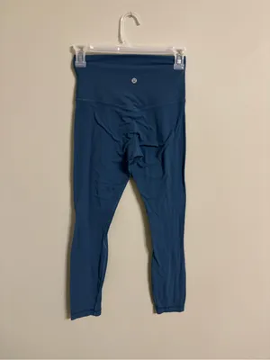 Lululemon Align HR Pant 25” Size 4 Small Blue Gym Active Workout Leggings thumbnail 2