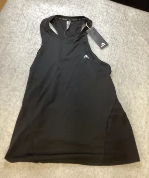 Adidas Womens WTR D4T Training Tank Top Black Racerback IX9407 Size‎ Small NWT thumbnail 1