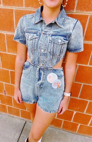 Ensemble Jean Romper thumbnail 1