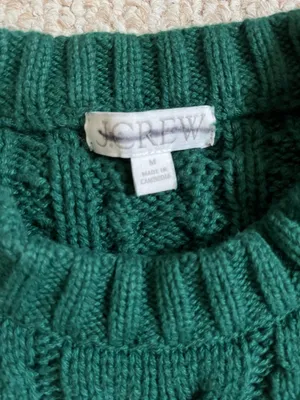 J.Crew Cable Pullover thumbnail 2