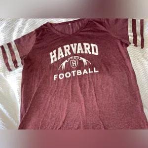 Maroon Harvard Football T-Shirt Size 3XL thumbnail 3