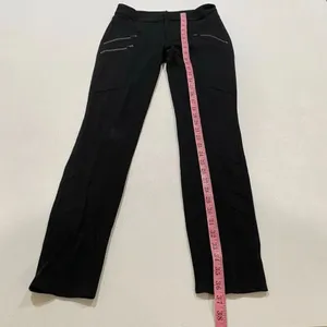 Athleta Black Pants Women’s Size 6 Stretch Zip Pocket Activewear thumbnail 6
