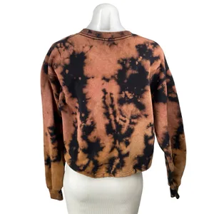Urban Outfitters BDG Black Brown Long Sleeve Crew Neck Sweatshirt Top Size S thumbnail 4