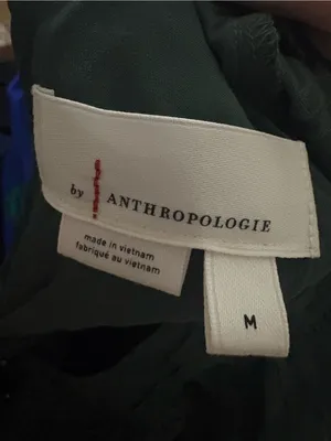 Anthropologie Green Jacquard Maxi Dress thumbnail 2