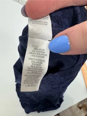 OFFLINE By Aerie Treat Yourself Skort Size M Color Navy thumbnail 5