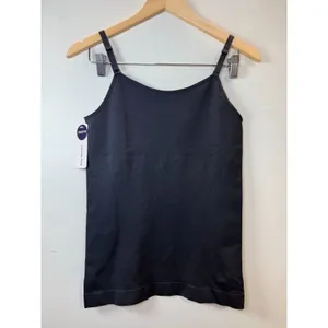 Empetua Scoop Neck Cami Women 2XL Black Seamless Compression Shapewear thumbnail 6
