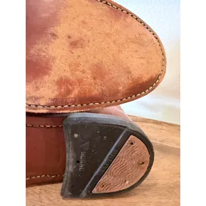 Artisan Handcrafted Leather‎ Huipil Lace Up Buckle Boots Tan Multi Color thumbnail 13