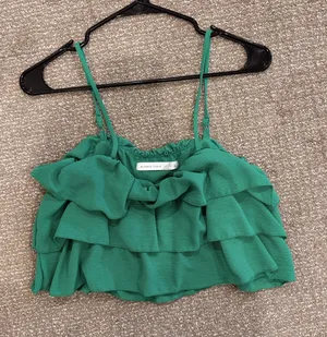 Altar'd State Ruffle Tank Top thumbnail 1