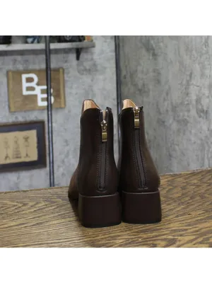 NWT Journee Collection Womens Comfort Foam Consuello Booties Faux Suede Brown 8W thumbnail 8
