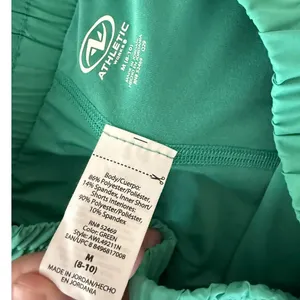 Athletic Works Green‎ Lightweight Quick Dry Gym Shorts Pockets Medium thumbnail 5