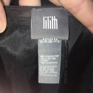 Anthropologie Lilth lined semi sheer dress thumbnail 3