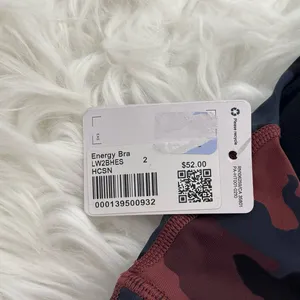 Lululemon Energy Bra Heritage 365 Camo Smoky Red Night Sea Multi Size 2 W2BHES thumbnail 9
