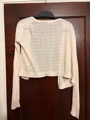 John Galt cream cardigan thumbnail 2