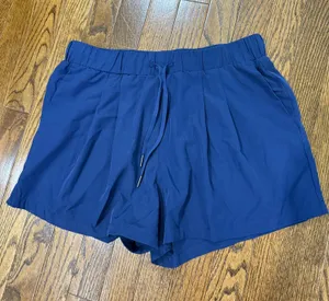 Halara Navy running shorts thumbnail 1