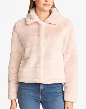 💙💖‎ NWT Andrew Marc New York Faux Fur Jacket thumbnail 1