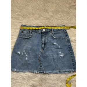 BDG Urban Outfitters Women’s Blue Distressed Denim Skirt Size M thumbnail 5
