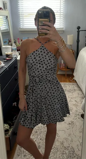 Halter Neck Urban Outfitters Dress thumbnail 1